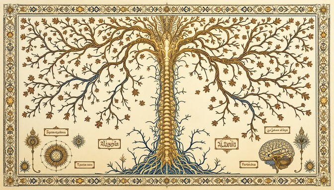 Manuscript Tree Free Neural Tree Illumination Image - Anatomy, Neurology, Manuscript ...