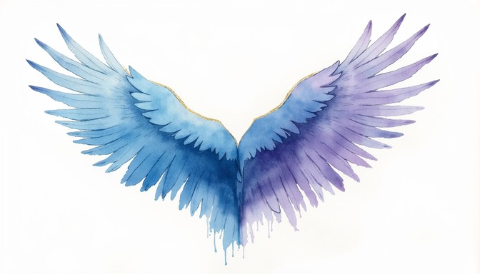 Wing Visual Free Wings of Transformation Image - Wings, Watercolor, Feathers ...