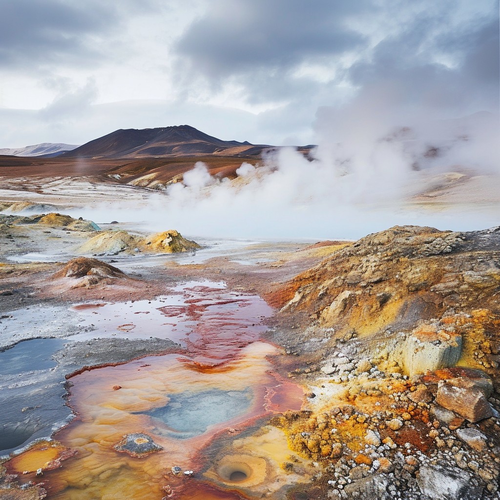 Free Geothermal Wonderland View Image - Geothermal, Landscape, Steam ...