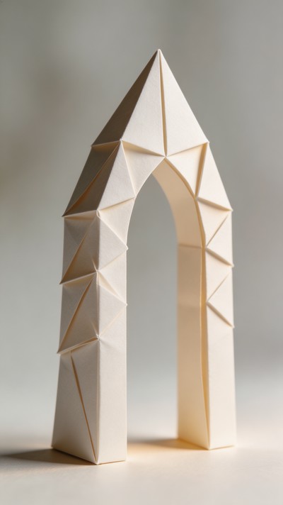 Free Geometric Paper Architecture Image - Origami, Paper, Architecture ...