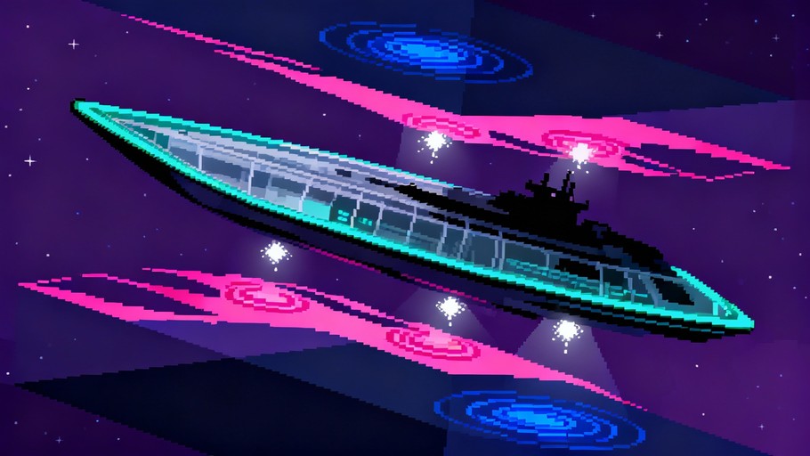 Free Pixel Art Spacecraft Image - Spaceship, Spacecraft, Voxel ...
