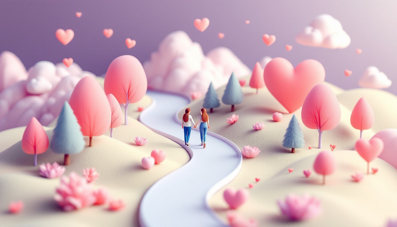Love Pathhead Free Love's Winding Path Image - Romantic, Path, Journey | Download at ...