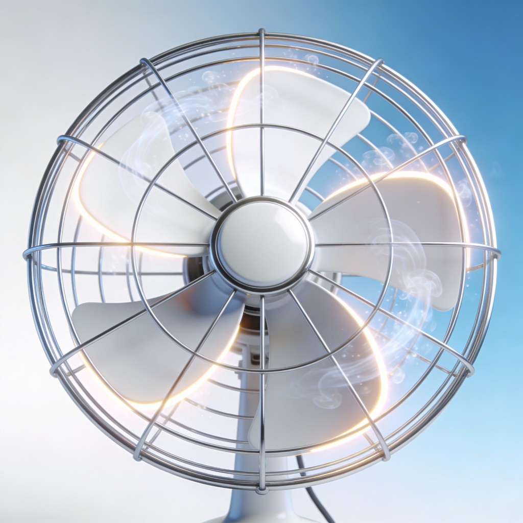 Free Modern Desktop Fan Image - Fan, Desktop, 3d | Download at StockCake