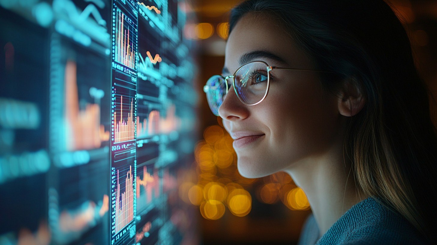 Free Data Analysis Focus Image - Technology, Woman, Glasses | Download ...