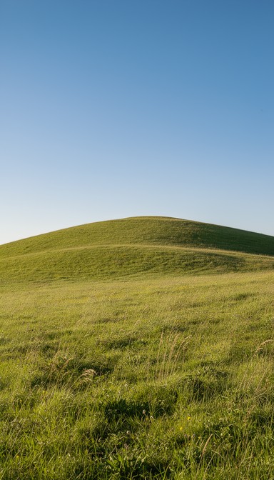 Free Spring Hill Serenity Image - Hill, Grass, Green | Download at ...