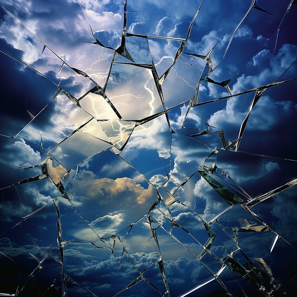 Free Shattered Sky Illusion Image - Broken, Glass, Sky | Download at ...
