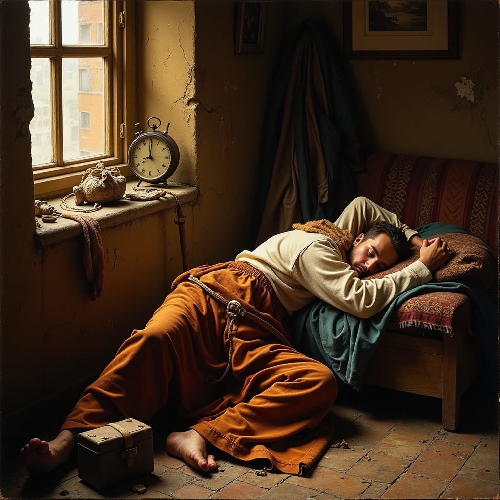 Worker Quick Rest Free Weary Worker Rests Image - Slumber, Rest, Tired | Download at ...
