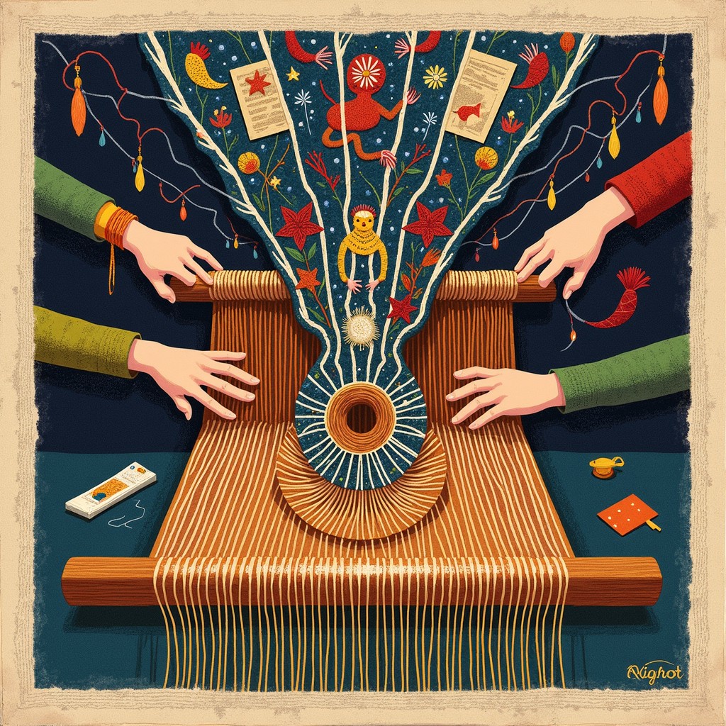 Story Weaving Examples Free Weaving Narrative Threads Image - Weaving, Storytelling, Tapestry ...