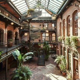 Free Verdant Vertical Atrium Image | Download at StockCake