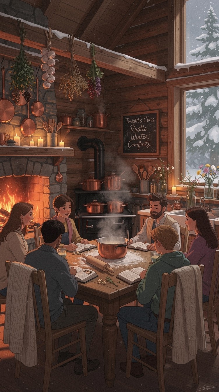 Comfy Cooking Free Cozy Cabin Cooking Image - Cabin, Kitchen, Cooking | Download at ...