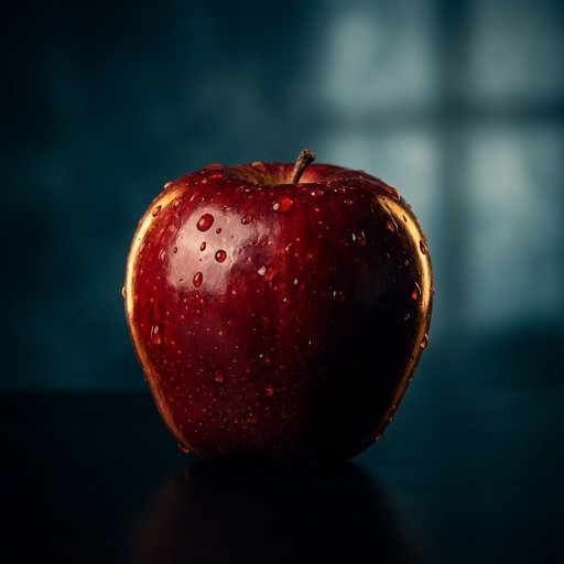 Free Glossy Red Apple Image - Apple, Red, Fruit | Download at StockCake