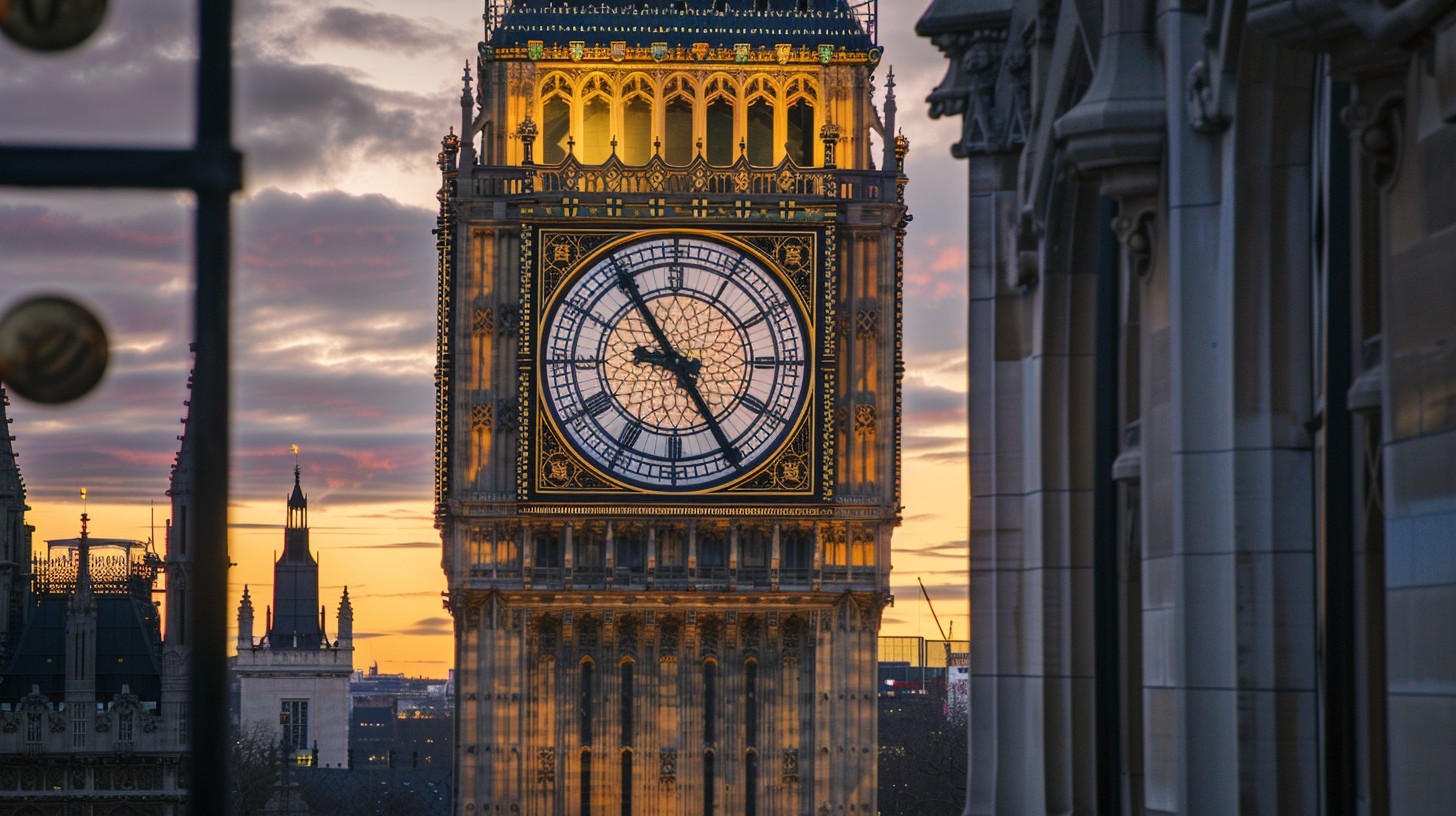 Free Iconic Clock Tower Image - London, Sunset, Architecture | Download ...