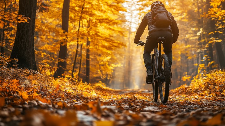 Free Autumn Biking Adventure Image - Autumn, Biking, Forest | Download ...