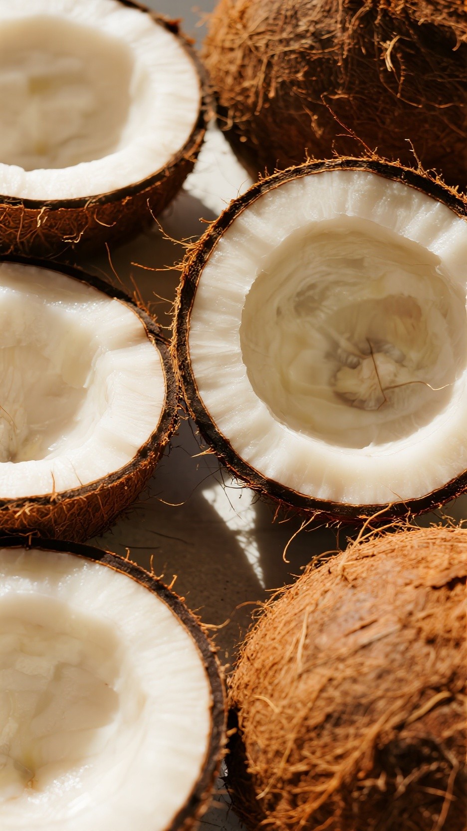 Free Sunlit Coconut Detail Image - Coconut, Tropical, Brown | Download ...
