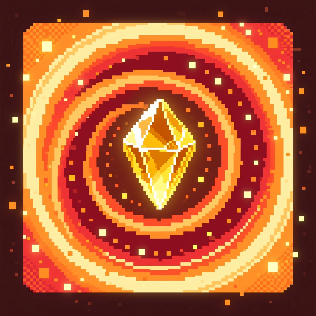 Free Glowing Pixel Vortex Image - Pixelart, Crystal, Vortex | Download ...