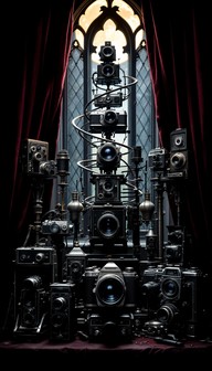 Free Gothic Camera Collection Image - Gothic, Vintage, Cameras ...