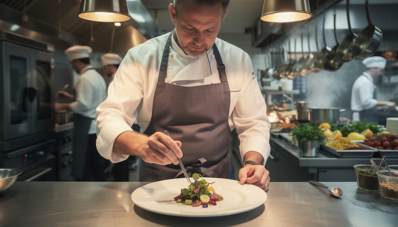 Free Chef plates perfection Image - Chef, Cooking, Gourmet | Download ...