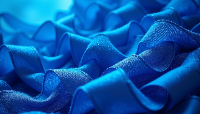 Free Flowing Blue Ribbon Image - Ultramarine, Ribbon, Macro | Download ...