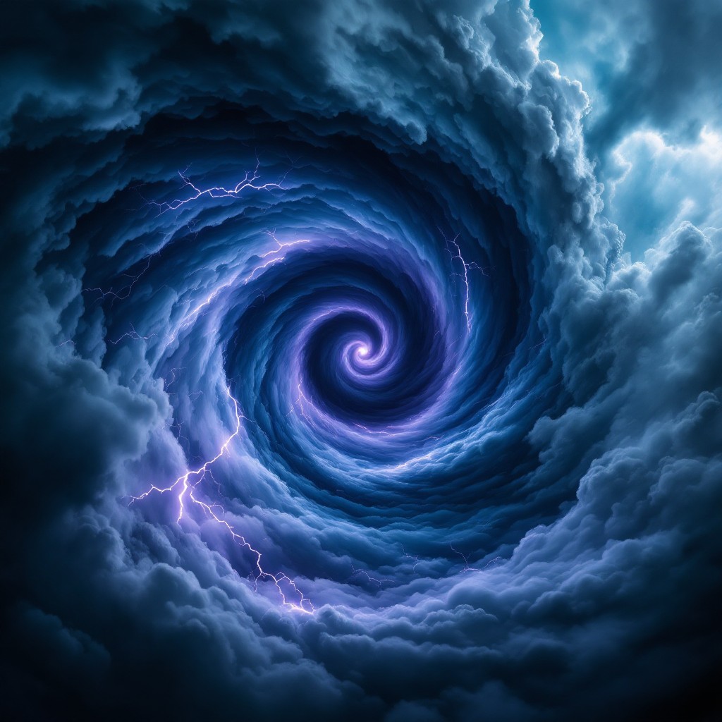 Free Mystical Storm Spiral Image - Storm, Vortex, Lightning | Download ...