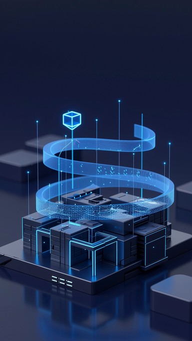 Technology Tower Stack Free Digital Circuit Tower Image - Technology, Futuristic, Digital ...