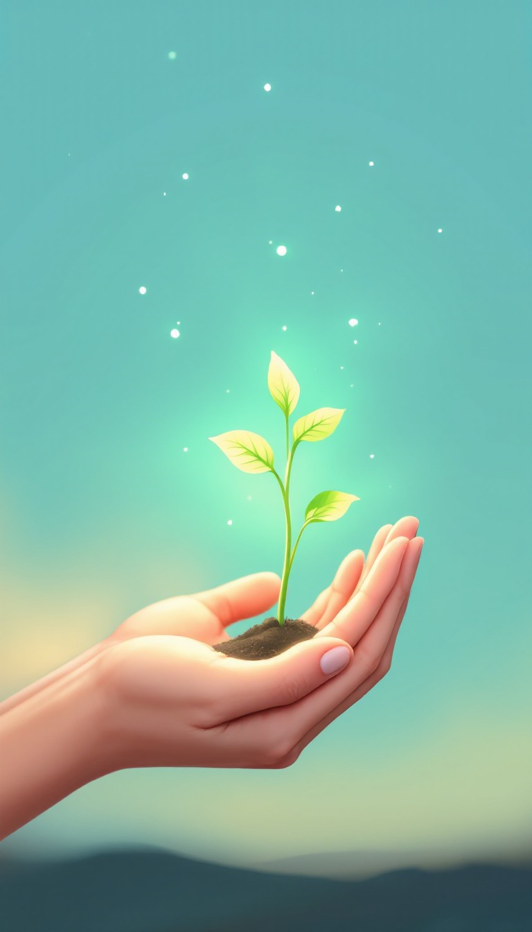 Free Nurturing Nature's Light Image - Magical, Seedling, Nurture ...