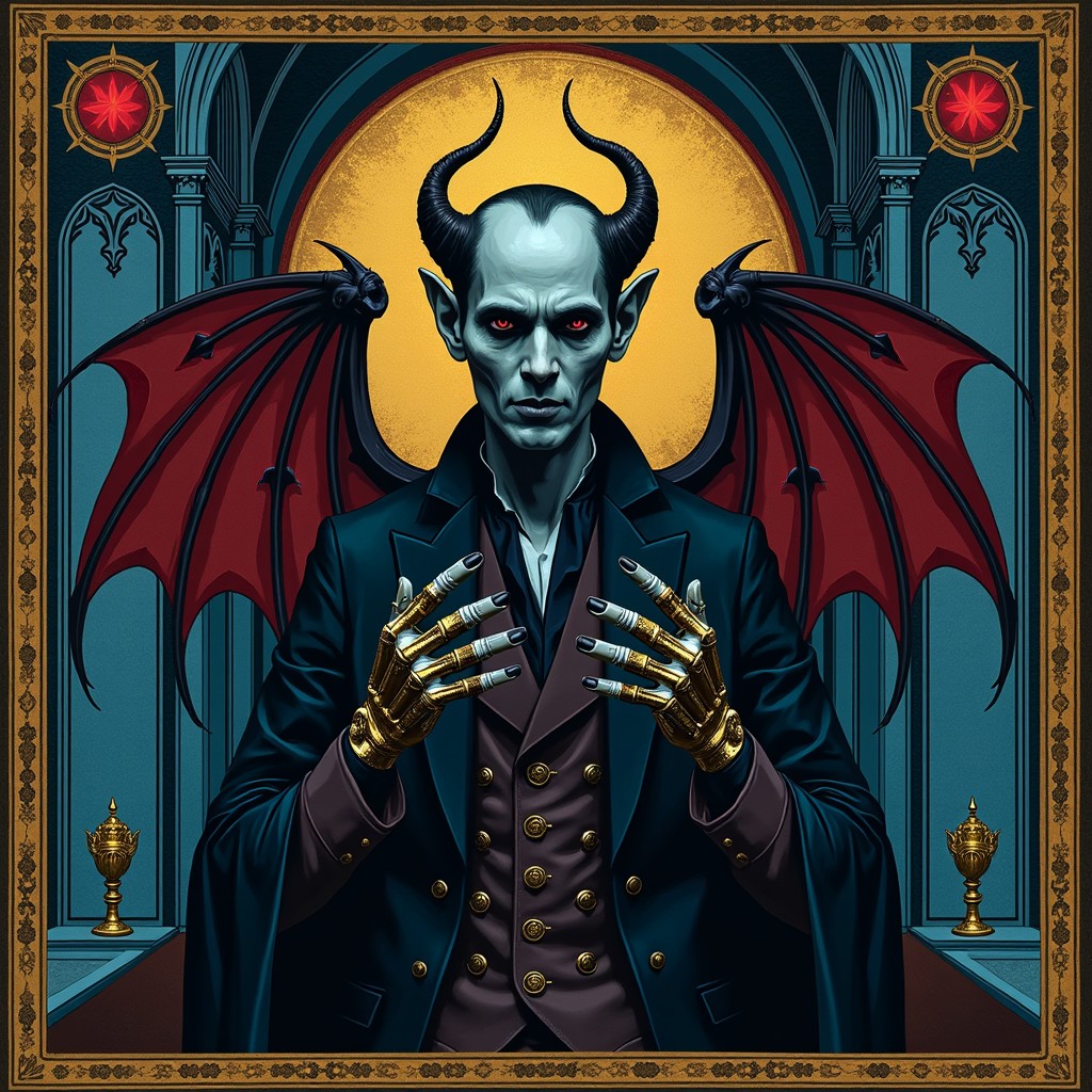 Free Techno Vampire Icon Image - Vampire, Cyberpunk, Gothic | Download ...