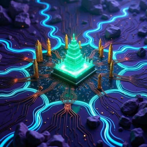 Free Mystical Circuit Sanctuary Image - Surreal, Motherboard, Circuit ...