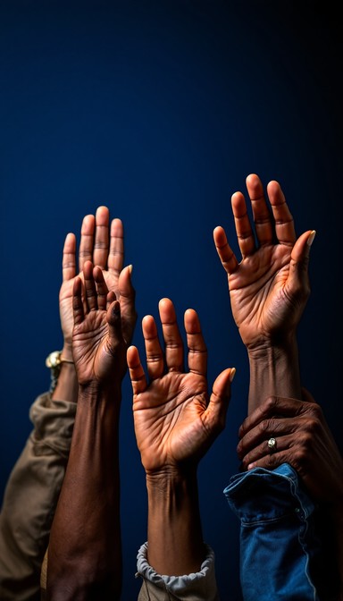 Free Hands United Rising Image - Hands, Unity, Diversity | Download at ...