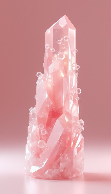 Translucent Pink Crystal Free Pink Crystal Glow Image - Crystal, Quartz, Pink | Download at ...