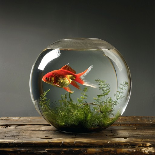Free Goldfish in Bowl Image - Goldfish, Bowl, Water | Download at StockCake