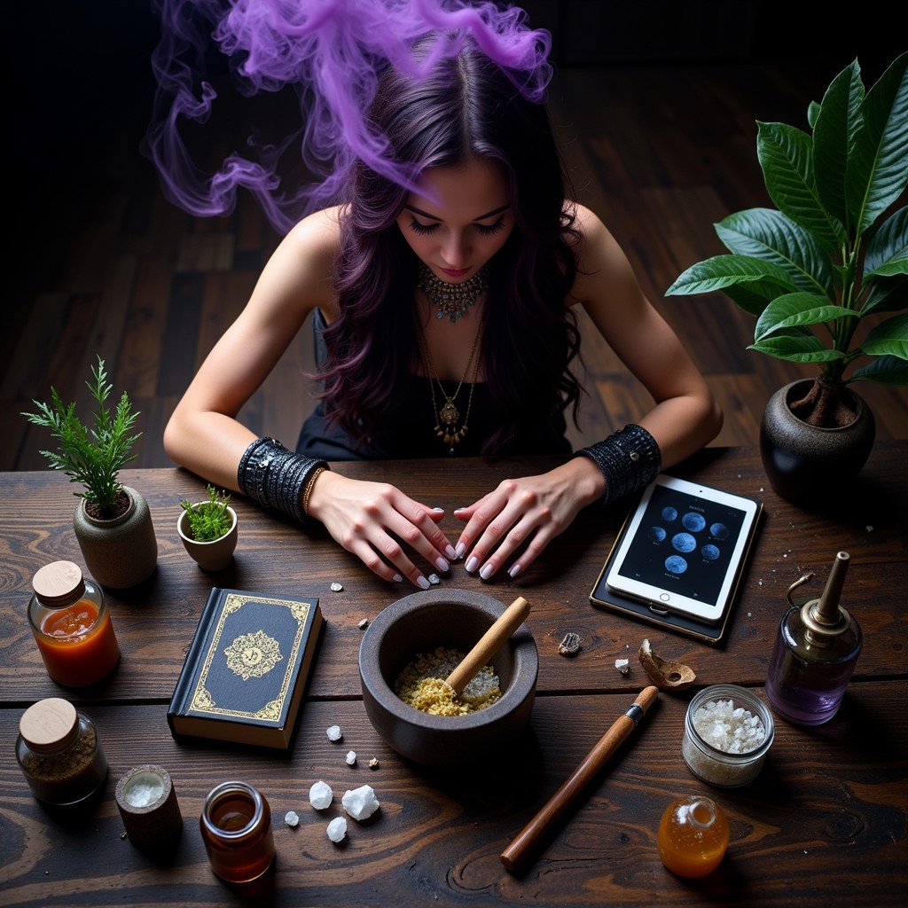 Infused Pickaxe Ritual Free Mystical Potion Ritual Image - Witch, Magical, Potion | Download ...