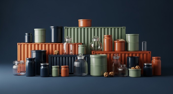 Free Elegant Container Arrangement Image - Containers, Packaging ...