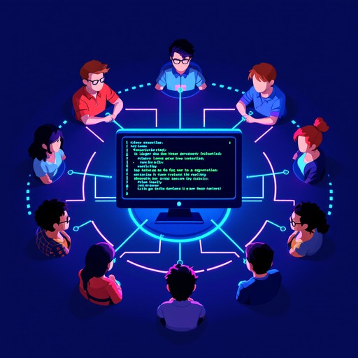 Free Developers Unite Digitally Image - Pixel, Cyberpunk, Code ...