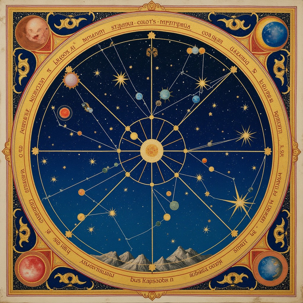 Free Ancient Stellar Map Image - Celestial, Zodiac, Astronomy ...