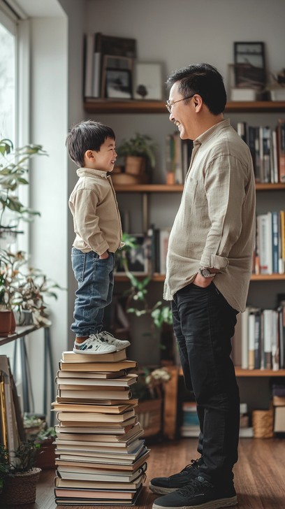Free Father and son Image - Father, Son, Books | Download at StockCake