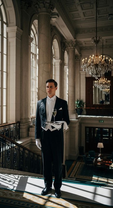 Download Elegant Butler Service Image - Butler, Elegant, Luxury | StockCake