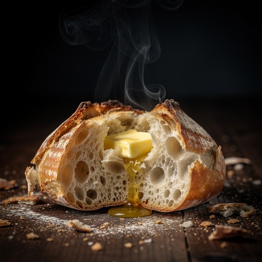 Free Steaming Sourdough Perfection Image - Bread, Sourdough, Roll ...