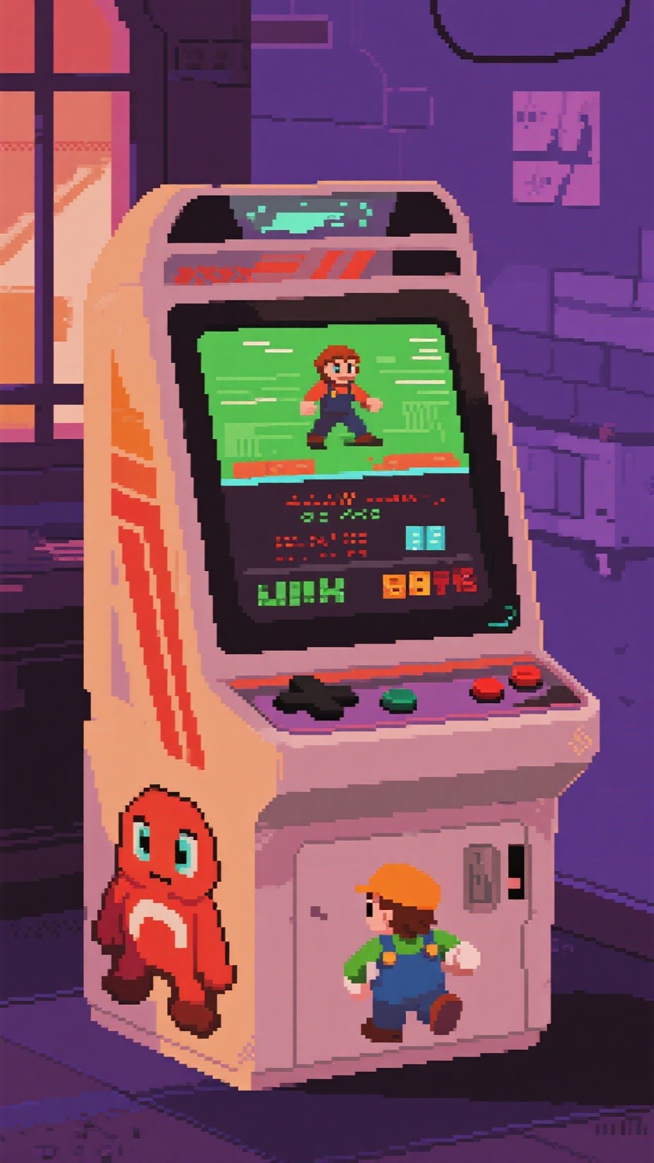 Free Mario Arcade Machine Image - Arcade, Retro, Mario | Download at ...