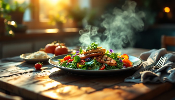 Free Golden Hour Feast Image - Food, Meal, Dinner | Download at StockCake