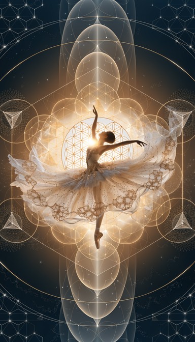 Free Sacred Geometric Ballet Image - Ballerina, Dancer, Woman ...