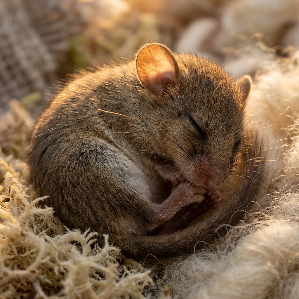 Free Peaceful Mouse Nap Image - Sleeping, Mouse, Rodent | Download at ...