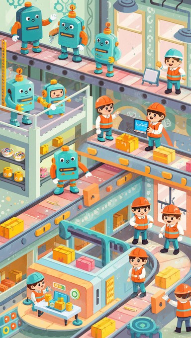 Free Toy Factory Inspector Image - Illustration, Children, Workshop ...