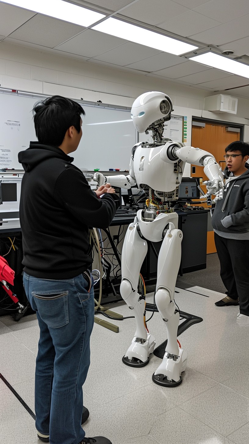 Free Robot Interaction Demonstration Image - Robot, Laboratory ...