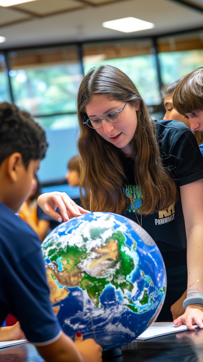 Free Exploring global geography Image - Education, Globe, Teacher ...