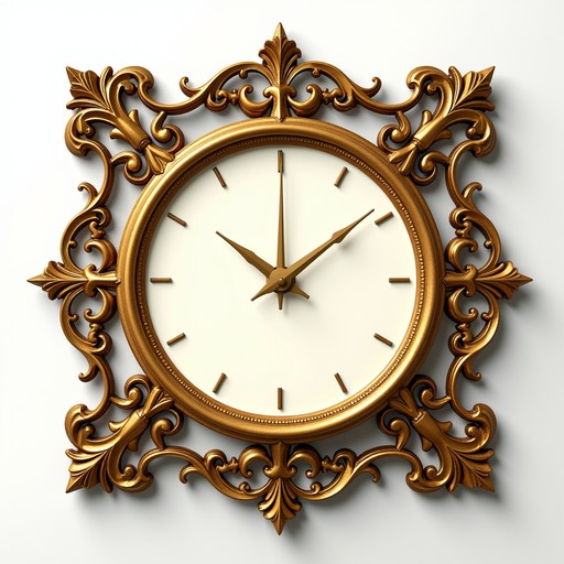 Free Elegant Gilded Clock Image | Download at StockCake