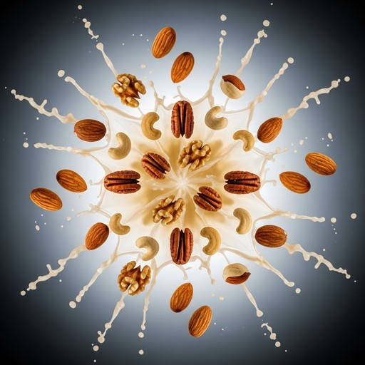 Exploding Nuts Png Free Radial Nut Burst Image - Nuts, Pecans, Splash | Download at StockCake