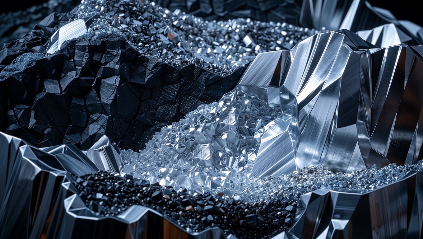 Free Abstract Silver Topography Image - Silver, Metallic, Texture ...