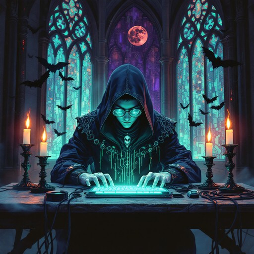 Free Gothic Coding Cathedral Image - Gothic, Anime, Programmer ...