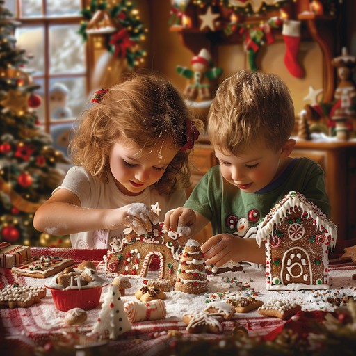 Free Holiday Gingerbread Fun Image - Holiday, Gingerbread, Children ...