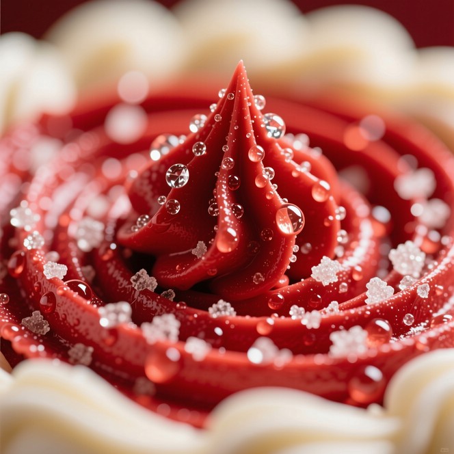 Free Red Buttercream Luxury Image - Frosting, Buttercream, Red ...